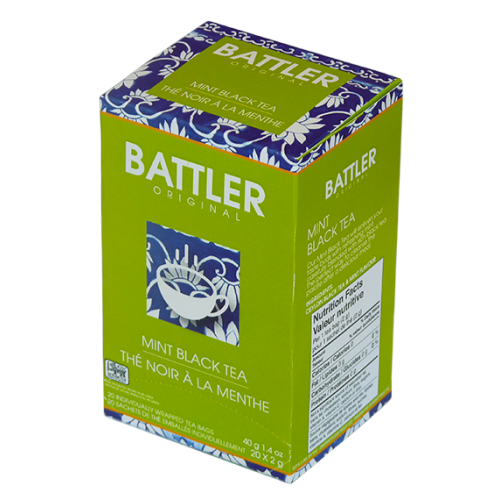 Battler Original Черный Чай с Мятой 2 g x 20